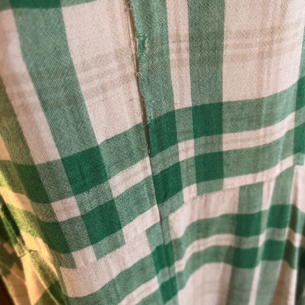 Zara | Women's Checked Midi Dress Blogger Favorite Sz XS​​​​​​​​​​​ - Picture 13 of 13
